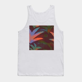 Criss Cross Stitch / Neon Night in the Jungle Tank Top